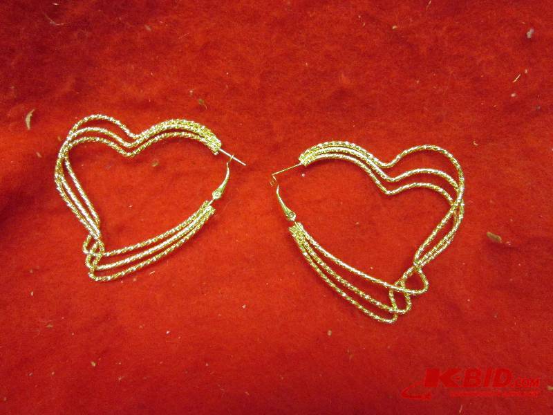 Heart earrings...