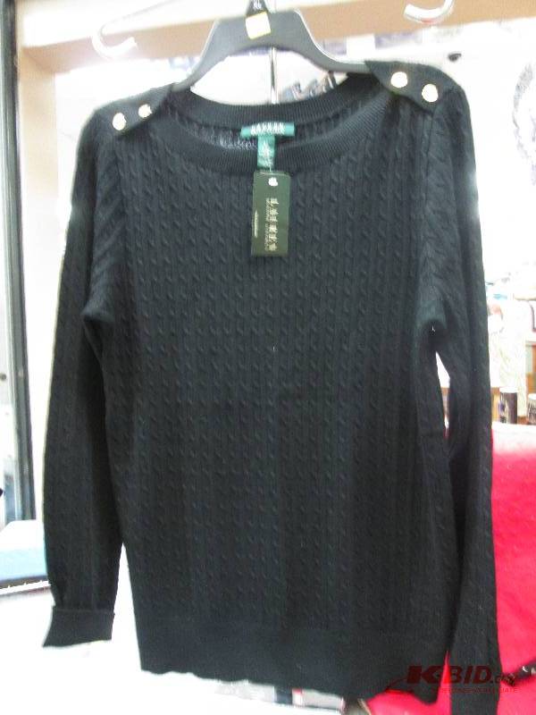 Ralph Lauren black sweater size XL...