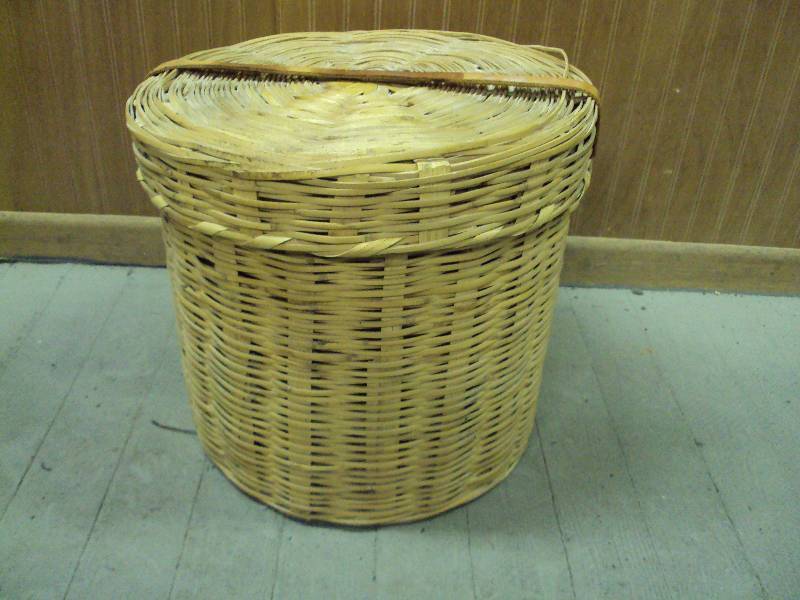 Basket with Building Blocks