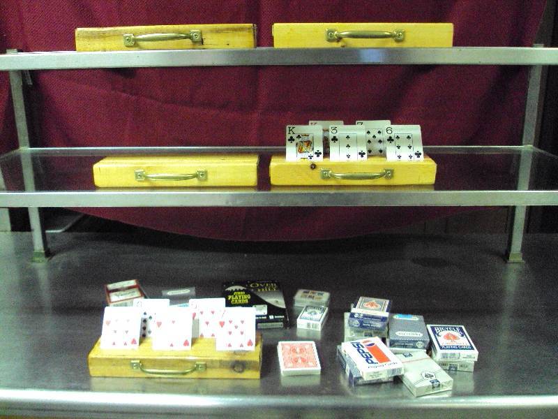 Playing Cards and Card Holders