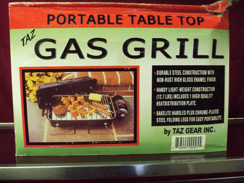 Taz Tabletop Gas Grill