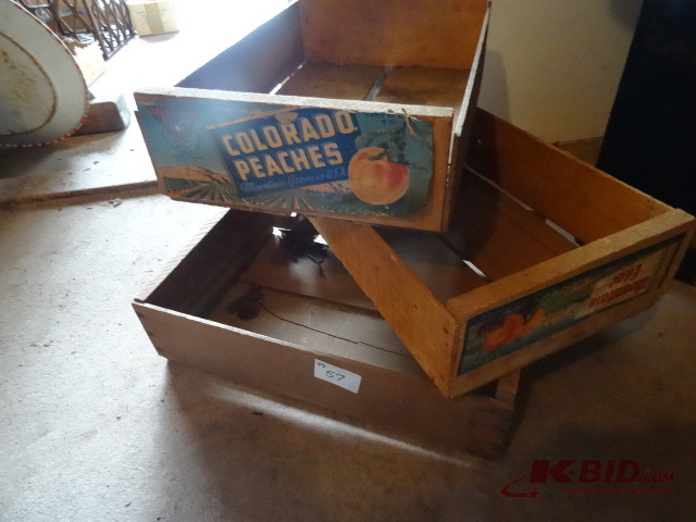 lot 57 image: Fruit Trays