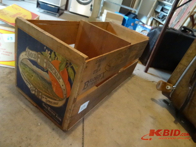 lot 59 image: Fruit Crate