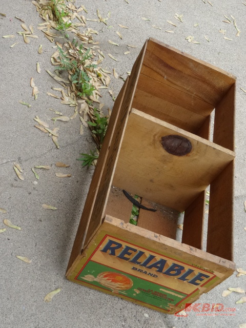 lot 95 image: Fruit Crate
