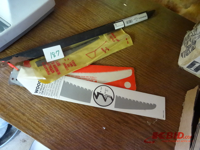 lot 187 image: Saw Blades