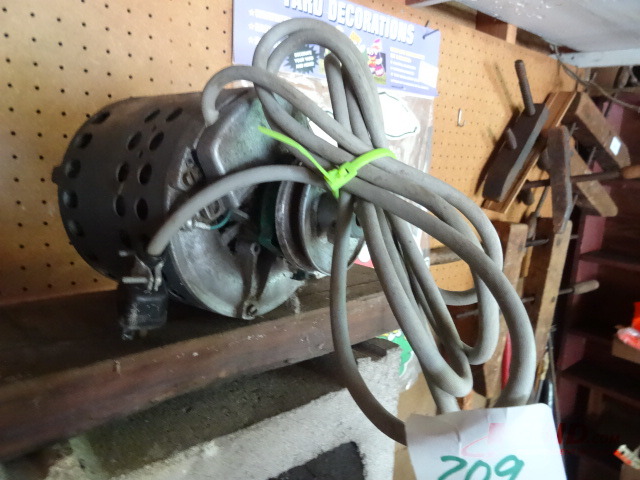 lot 209 image: Motor