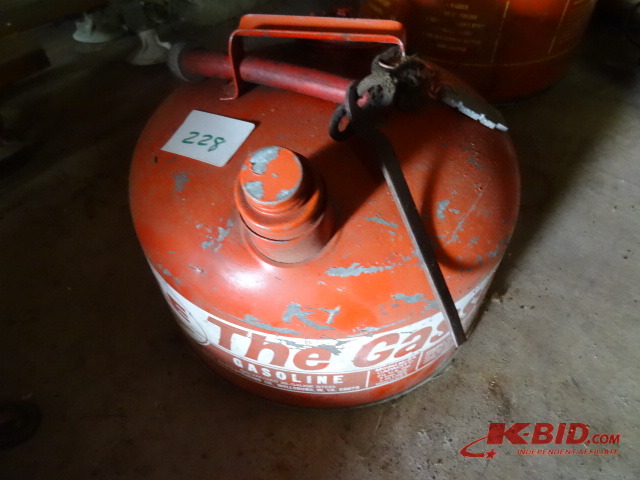 lot 228 image: Gas Can