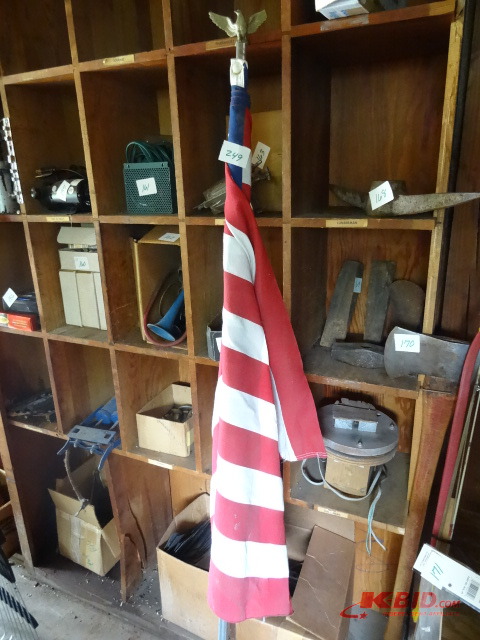 lot 249 image: Flag