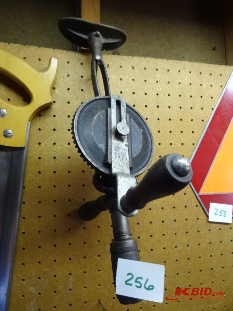 lot 256 image: Drill Brace