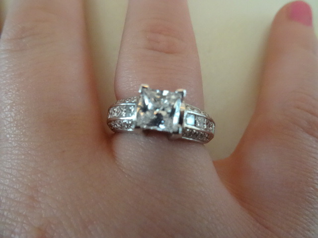 Engagement ring.