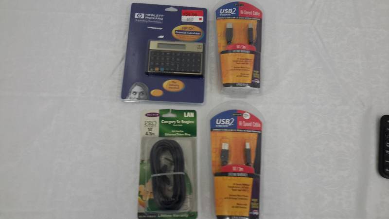 lot 3 image: financial calculator LAN USB