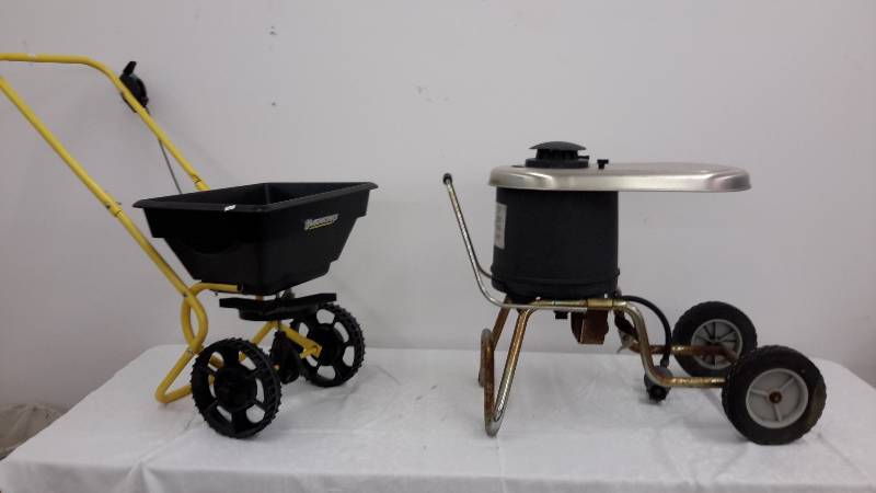 lot 41 image: spreader, skeeter vac