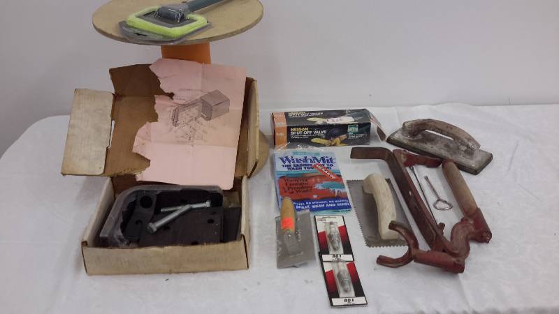 lot 49 image: tools, spool, misc