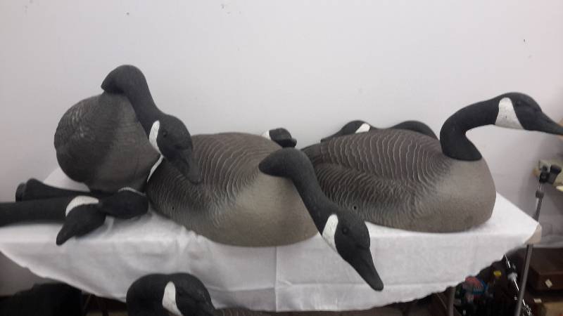 lot 75 image: goose decoys