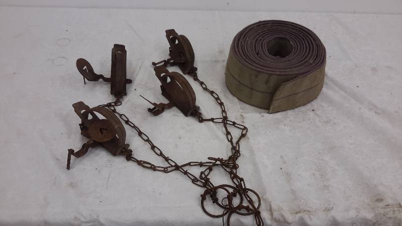 lot 95 image: traps and strap