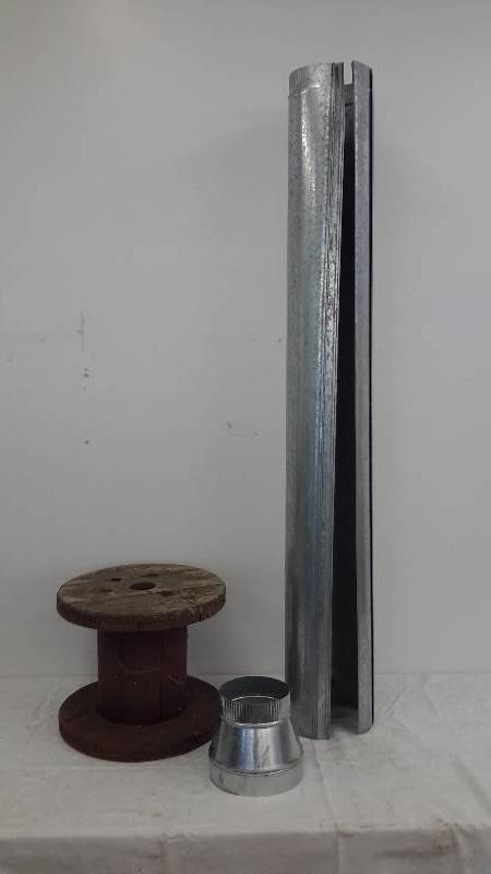 lot 100 image: vent pipe, spool