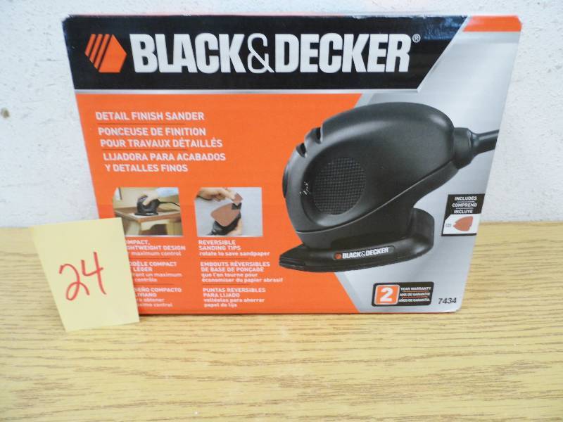 New Black & Decker Sander