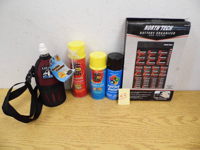 Battery Organizer & Tester