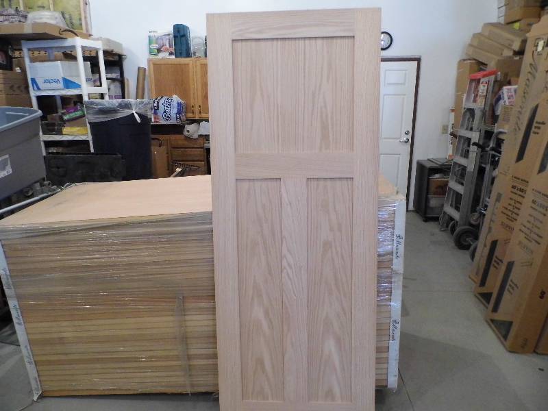 30 x 80 Solid Core Oak Door