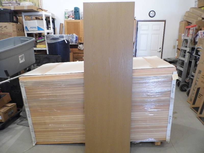 Lot of 6 Masonite Mission Oak Bi-Fold Hollow Core