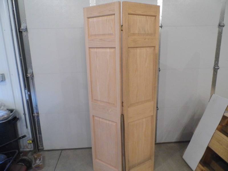 30 - 36 Solid Core Oak  Bi-Fold Doors