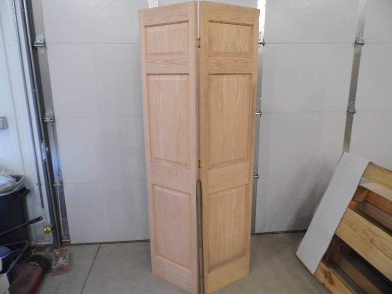 30 - 36 Solid Core Oak  Bi-Fold Doors