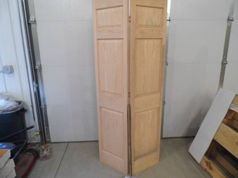 30 - 36 Solid Core Oak  Bi-Fold Doors