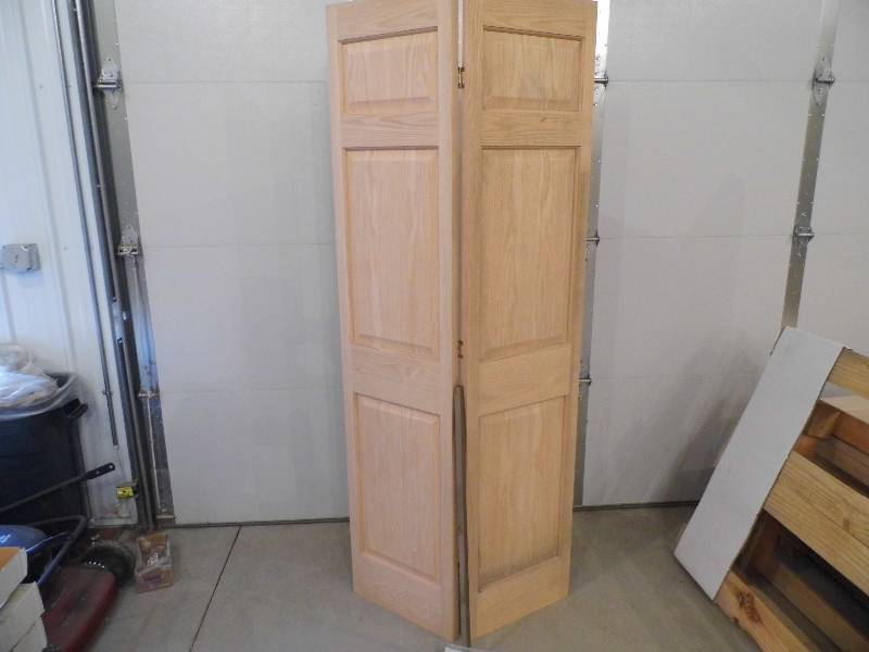30 - 36 Solid Core Oak  Bi-Fold Doors