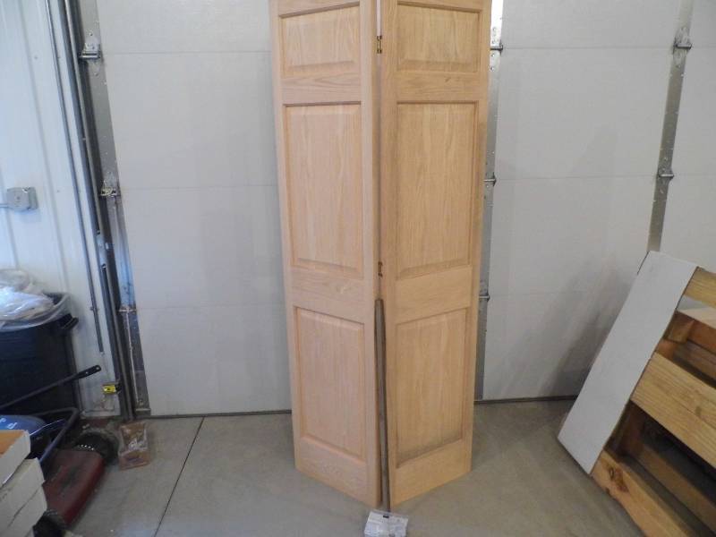 30 - 36 Solid Core Oak  Bi-Fold Doors
