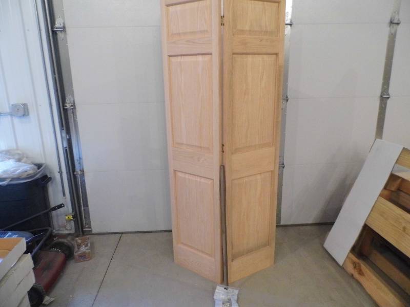 30 - 36 Solid Core Oak  Bi-Fold Doors