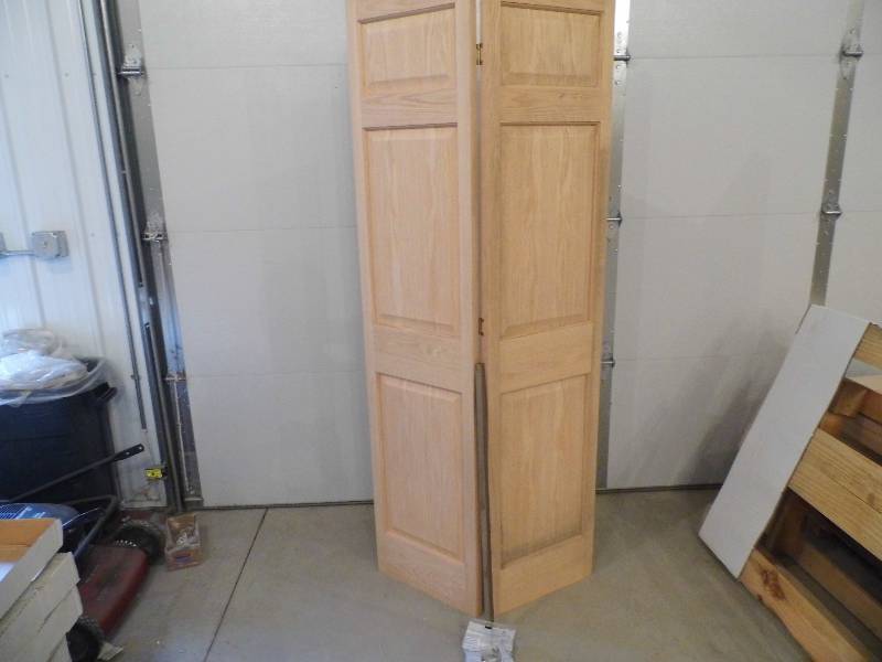 30 - 36 Solid Core Oak  Bi-Fold Doors