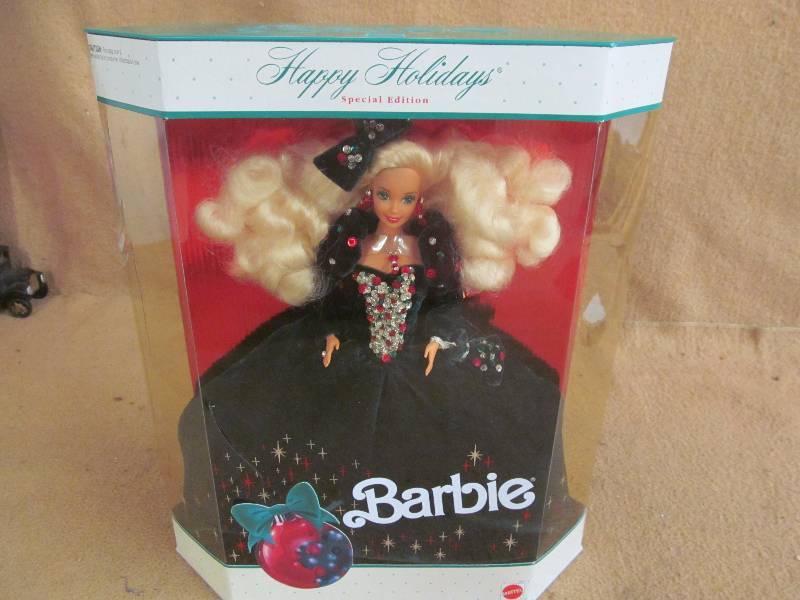 lot 70 image: Happy Holidays Barbie