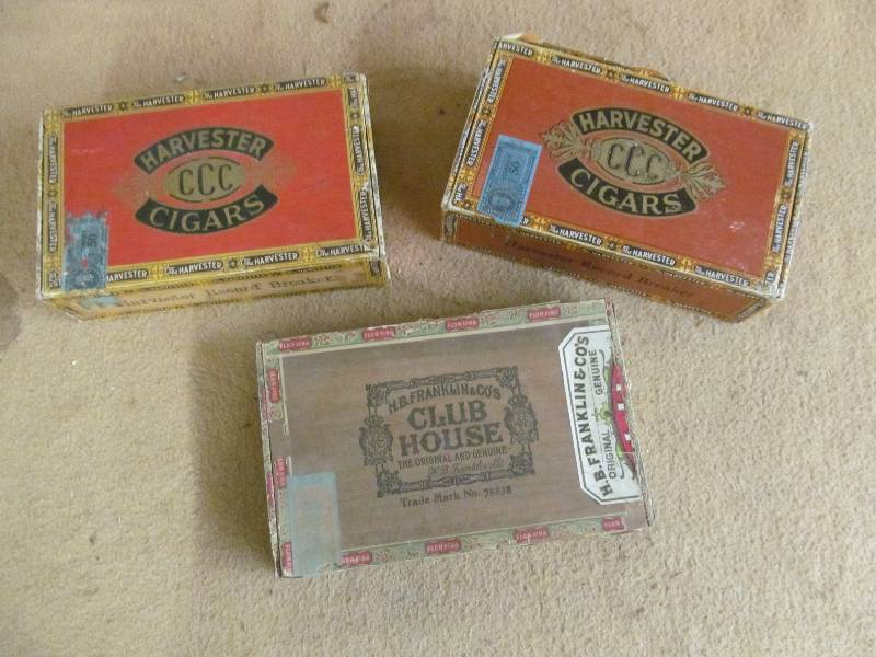 lot 75 image: Cigar Boxes