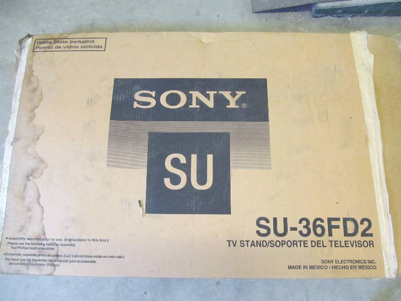 lot 186 image: Sony TV stand
