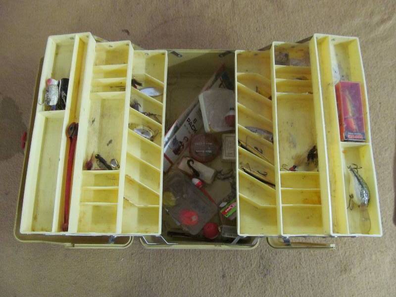 lot 204 image: Tackle box