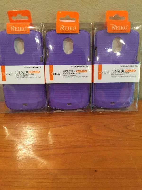 lot 11 image: Lot of 3 Galaxy Nexus - Case