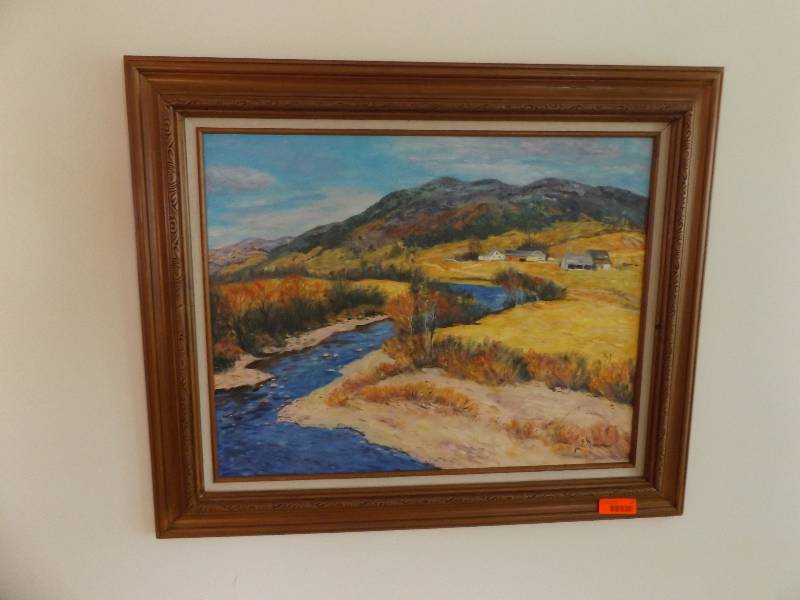 lot 17 image: Oil Painting
