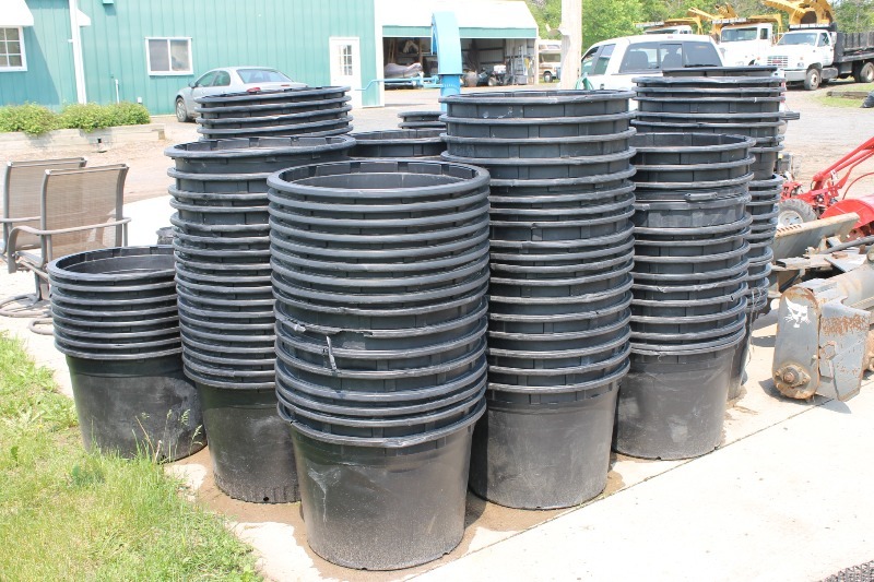 lot 26 image: 25 Gallon Nursery Containers