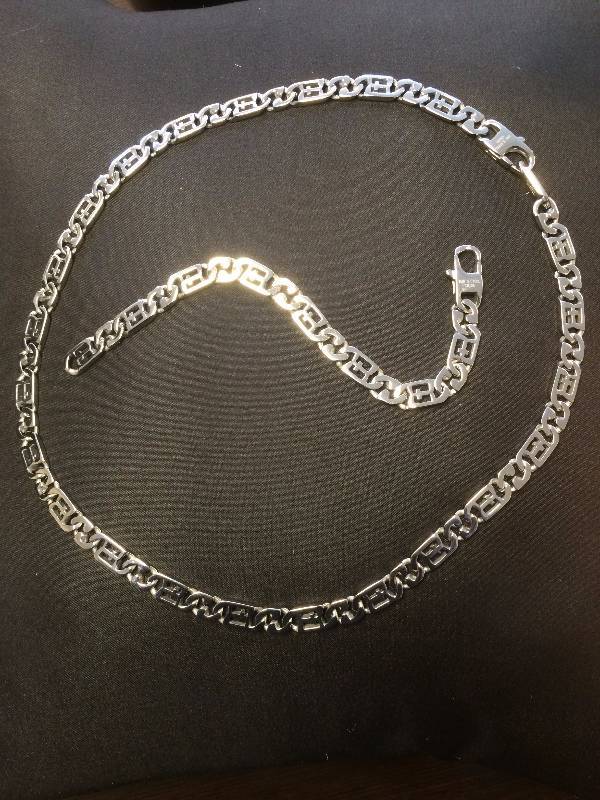Mens Necklace & Bracelet Set