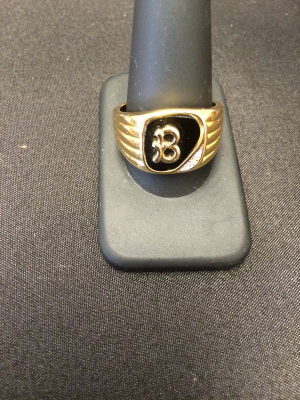 Mens Onyx Ring