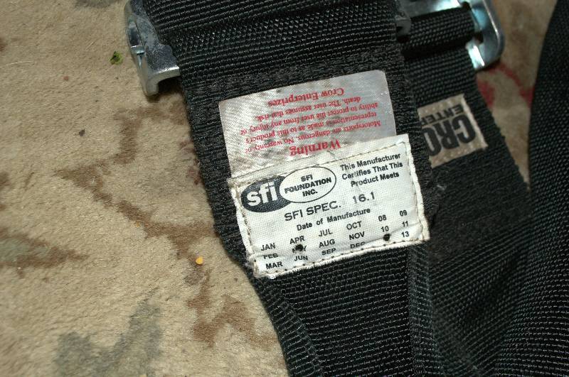 lot 29 image: CROW DRIVER RESTRAINTS SYSTEM