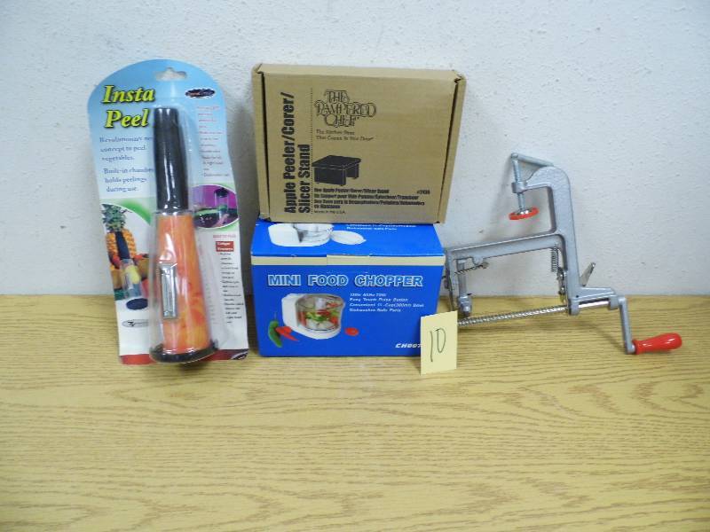 lot 10 image: Peelers and Chopper