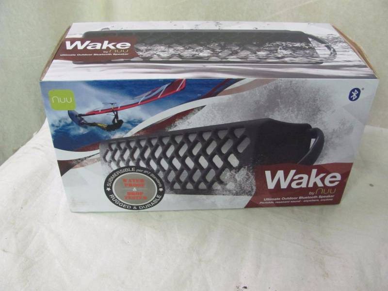 lot 15 image: NUU Wake Waterproof Bluetooth Speaker