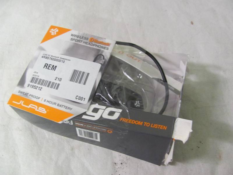 lot 21 image: JLAB GO Bluetooth Sport In-Ear Stereo Headphones