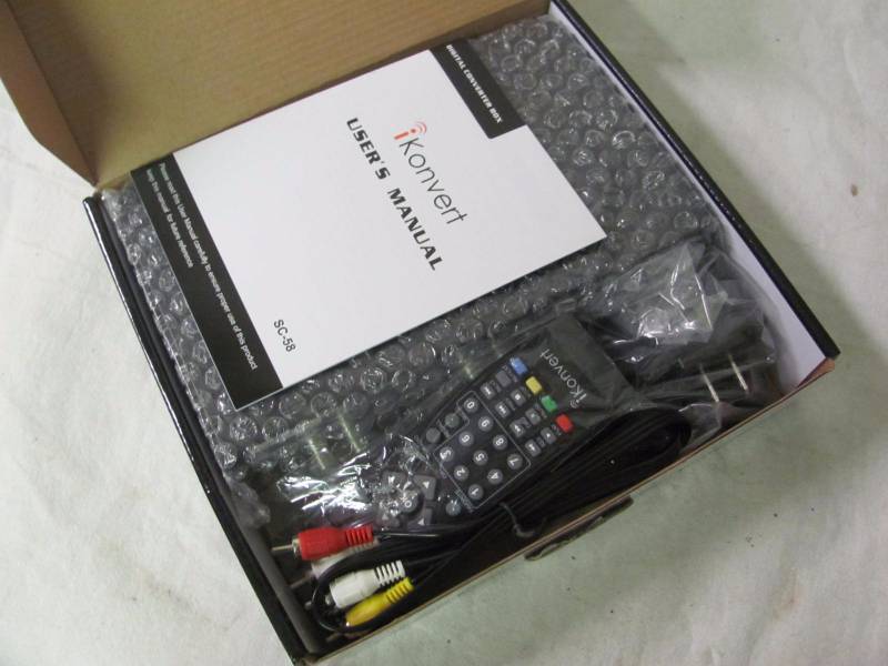 lot 24 image: iKonvert TV Converter Box