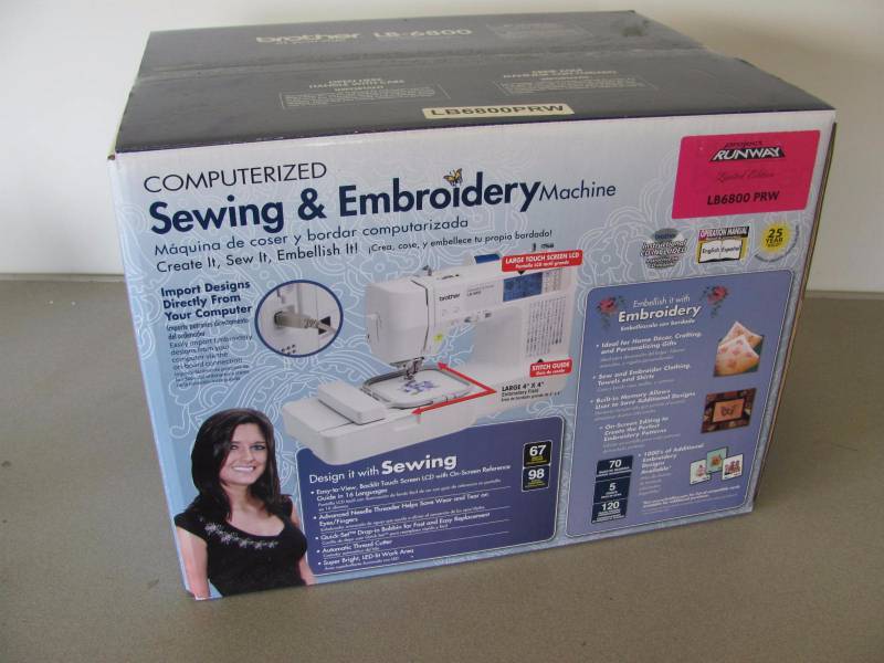 Brother Project Runway Sewing & Embroidery Machine