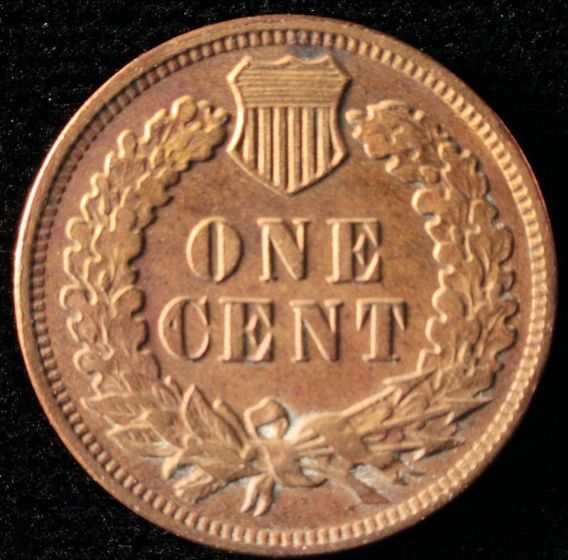 1907 INDIAN HEAD CENT VF DETAILS