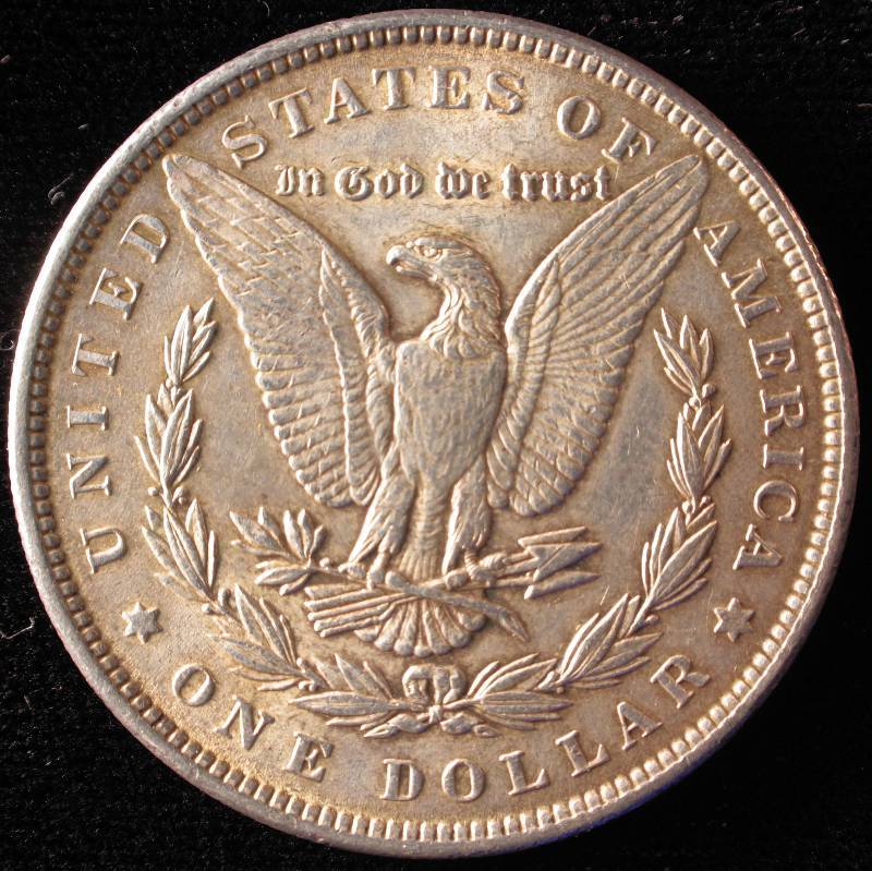 1889 MORGAN SILVER DOLLAR XF