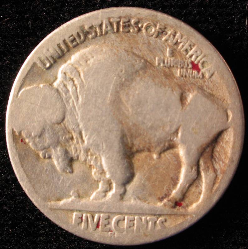 1921 S BUFFALO NICKEL