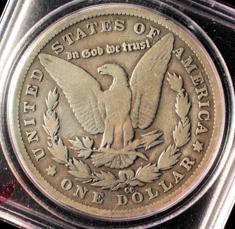 1883 CC CARSON CITY MORGAN SILVER DOLLAR